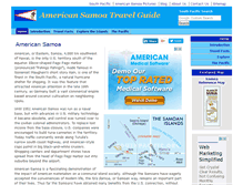 Tablet Screenshot of americansamoa.southpacific.org